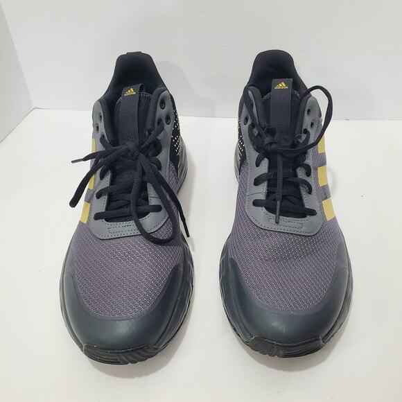 Men's Adidas Own The Game 2.0 Shoes Size 12 Grey Five Matte Gold GW5483 - Picture 6 of 9